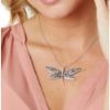 Picture of Brighton Trust Your Journey Dragonfly Reversible Statement Necklace