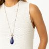 Picture of Brighton Interlok Lapis Long Necklace