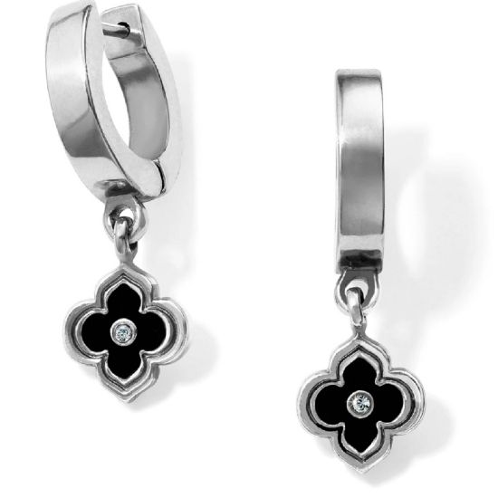 Picture of Brighton Toledo Alto Noir Petite Hoop Earrings