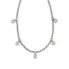 Picture of Brighton Meridian Zenith Station Necklace - Silver