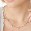 Picture of Brighton Meridian Zenith Station Necklace - Silver