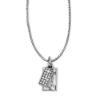 Picture of Brighton Meridian Zenith Charm Necklace - Silver