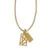 Picture of Brighton Meridian Zenith Charm Necklace - Gold