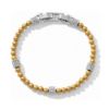 Picture of Brighton Meridian Petite Beaded Bracelet - Gold