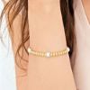 Picture of Brighton Meridian Petite Beaded Bracelet - Gold