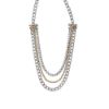 Picture of Brighton Neptune's Rings Multi-Row Chain Statement Necklace