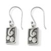 Picture of Brighton Contempo Ice Reversible Tile French Wire Earrings