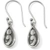 Picture of Brighton Contempo Ice Reversible Teardrop French Wire Earrings