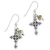 Picture of Brighton Sacramento Cross French Wire Earrings