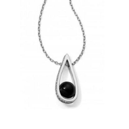 Picture of Brighton Chara Ellipse Spin Necklace - Black