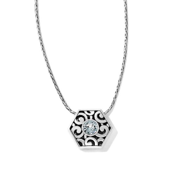 Picture of Brighton Deco Solitaire Pendant Necklace