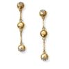 Picture of Brighton Bilbao Mist Post Drop Earrings - Gold