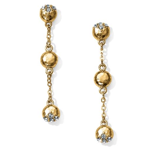 Picture of Brighton Bilbao Mist Post Drop Earrings - Gold