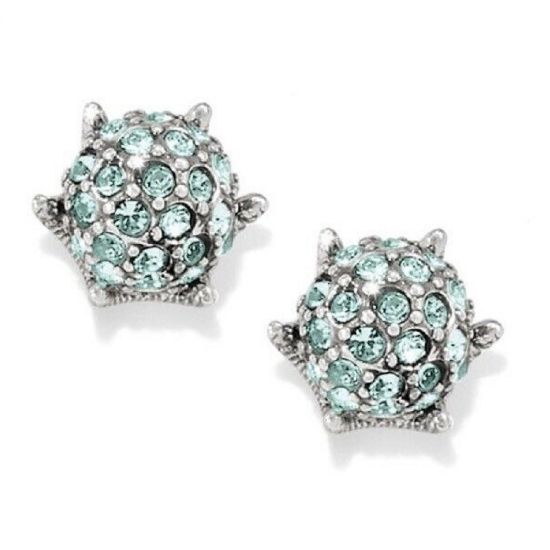 Picture of Brighton Paloma Earrings - Aqua Crystal