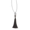 Picture of Brighton Ferrara Medallion Tassel Necklace