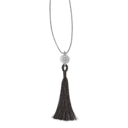 Picture of Brighton Ferrara Medallion Tassel Necklace