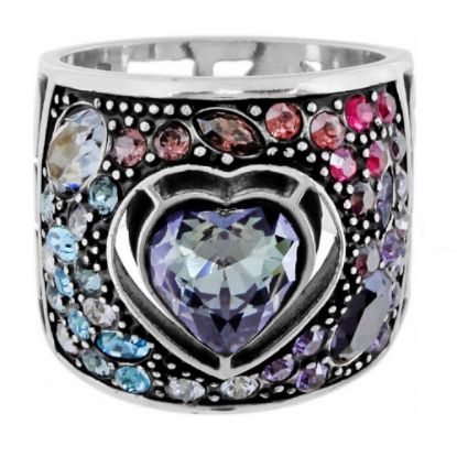 Picture of Brighton Ecstatic Heart Ring