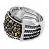 Picture of Brighton Crystal Rocks Wide Band Ring