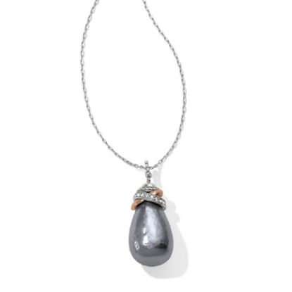 Picture of Brighton Neptune's Rings Gray Pearl Long Necklace