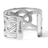 Picture of Brighton Christo Interlok Wide Cuff Bracelet