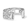 Picture of Brighton Christo Interlok Narrow Cuff Bracelet