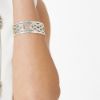 Picture of Brighton Christo Interlok Narrow Cuff Bracelet