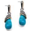 Picture of Brighton Neptune's Rings Turquoise Teardrop Earrings