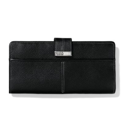 Picture of Brighton Barbados Large Pocket Wallet - Black