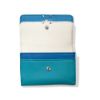 Picture of Brighton Barbados Double Flap Wallet - Blue Multi