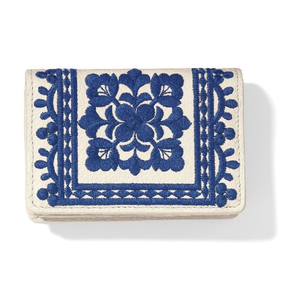 Picture of Brighton Casablanca Garden Embroidered Card Case 