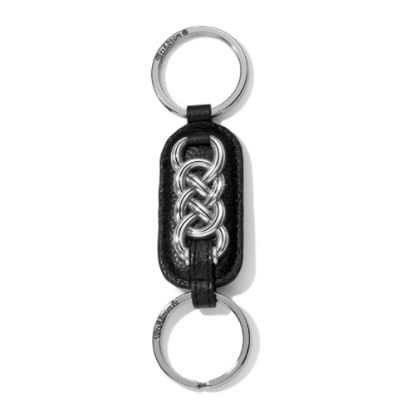 Picture of Brighton Interlok Valet Leather Key Fob