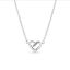 Picture of Pandora Ribbons of Love Heart Necklace