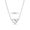 Picture of Pandora Ribbons of Love Heart Necklace