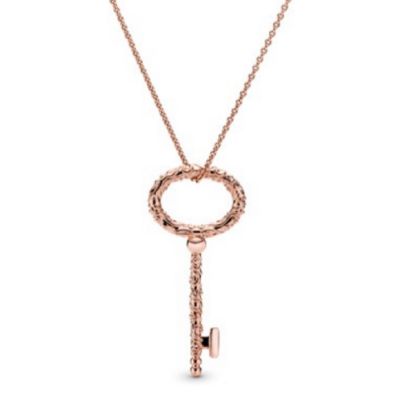 Picture of Pandora Rose Regal Key Long Necklace