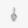 Picture of Pandora Sparkling Love Knot Pendant Charm