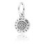 Picture of Pandora Signature Petite Pendant Charm
