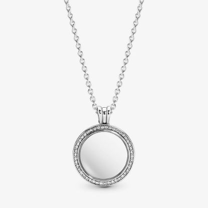 Picture of Pandora Sparkling Floating Locket Necklace