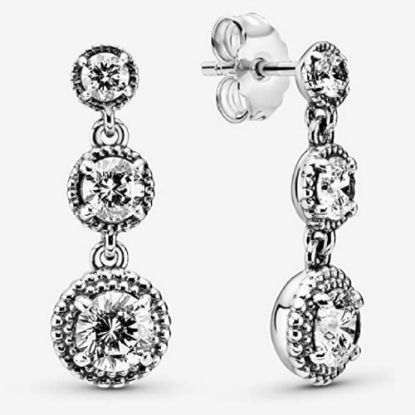 Picture of Pandora Eternal Elegance Post Drop Earrings