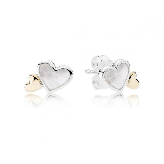 Picture of Pandora Luminous Hearts Post Earrings