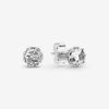 Picture of Pandora Sparkling Crown Post Earrings