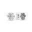 Picture of Pandora Floral Daisy Lace Post Earrings