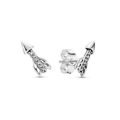 Picture of Pandora Sparkling Arrows Post Earrings