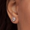 Picture of Pandora Rose Sparkling Love Knot Post Earrings