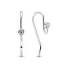 Picture of Pandora Sparkling Compose Post French Wire Earrings