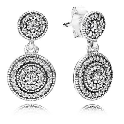 Picture of Pandora Radiant Elegance Post Drop Earrings 