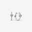 Picture of Pandora Alluring Hearts Huggie Hoop Earrings