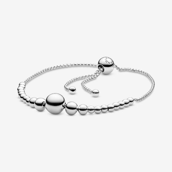 Picture of Pandora String of Beads Slider Bracelet