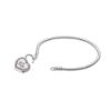 Picture of Pandora Lock Your Promise Padlock Charm Bracelet - Sterling Silver with Fuschia CZ