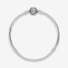 Picture of Pandora Sparkling Heart Charm Bracelet - Sterling Silver