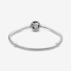 Picture of Pandora Poetic Blooms Charm Bracelet - Sterling Silver